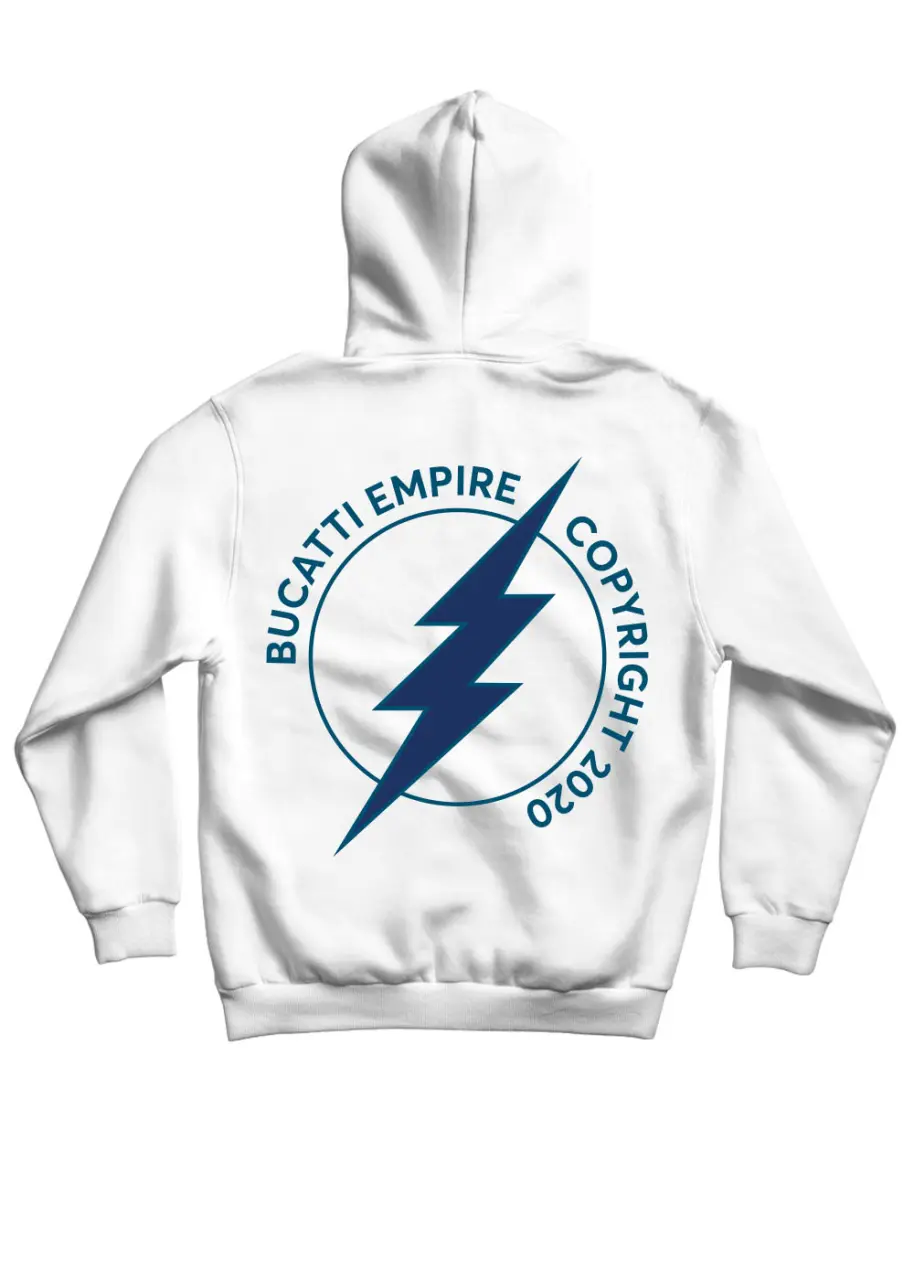 Hoodie white_Bucatti Empire Logo Blue_spate.jpg