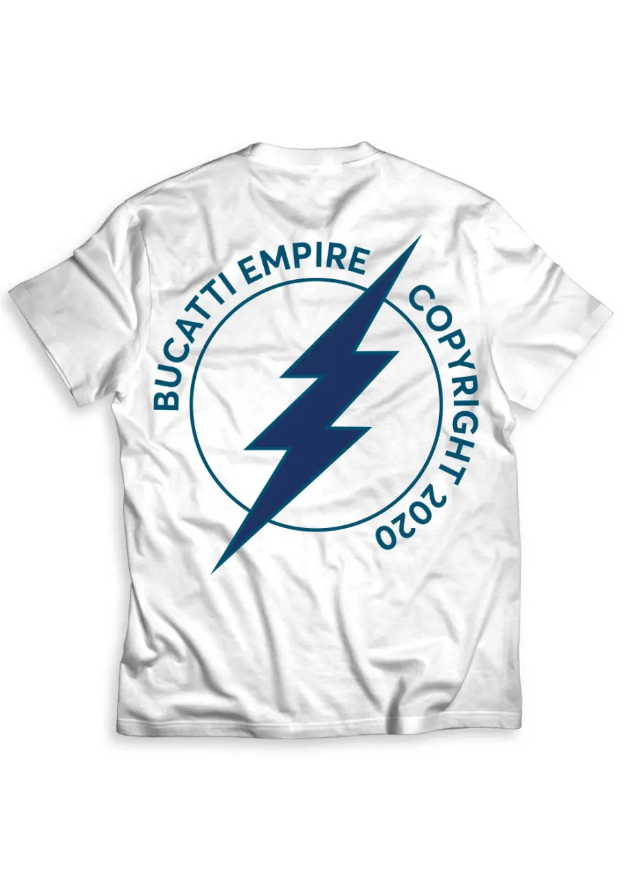 T-shirt white_Bucatti Empire Logo Blue_spate.jpg
